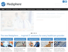 Tablet Screenshot of medsphere.com
